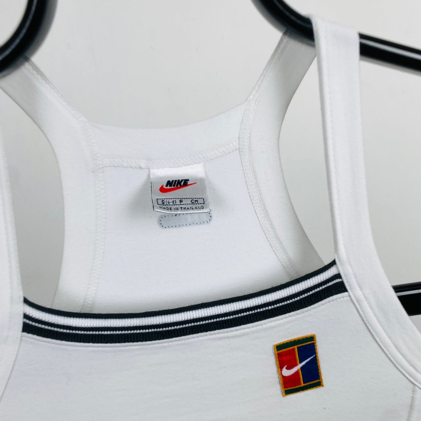 90s Nike Challenge Court Sports T-Shirt White Small