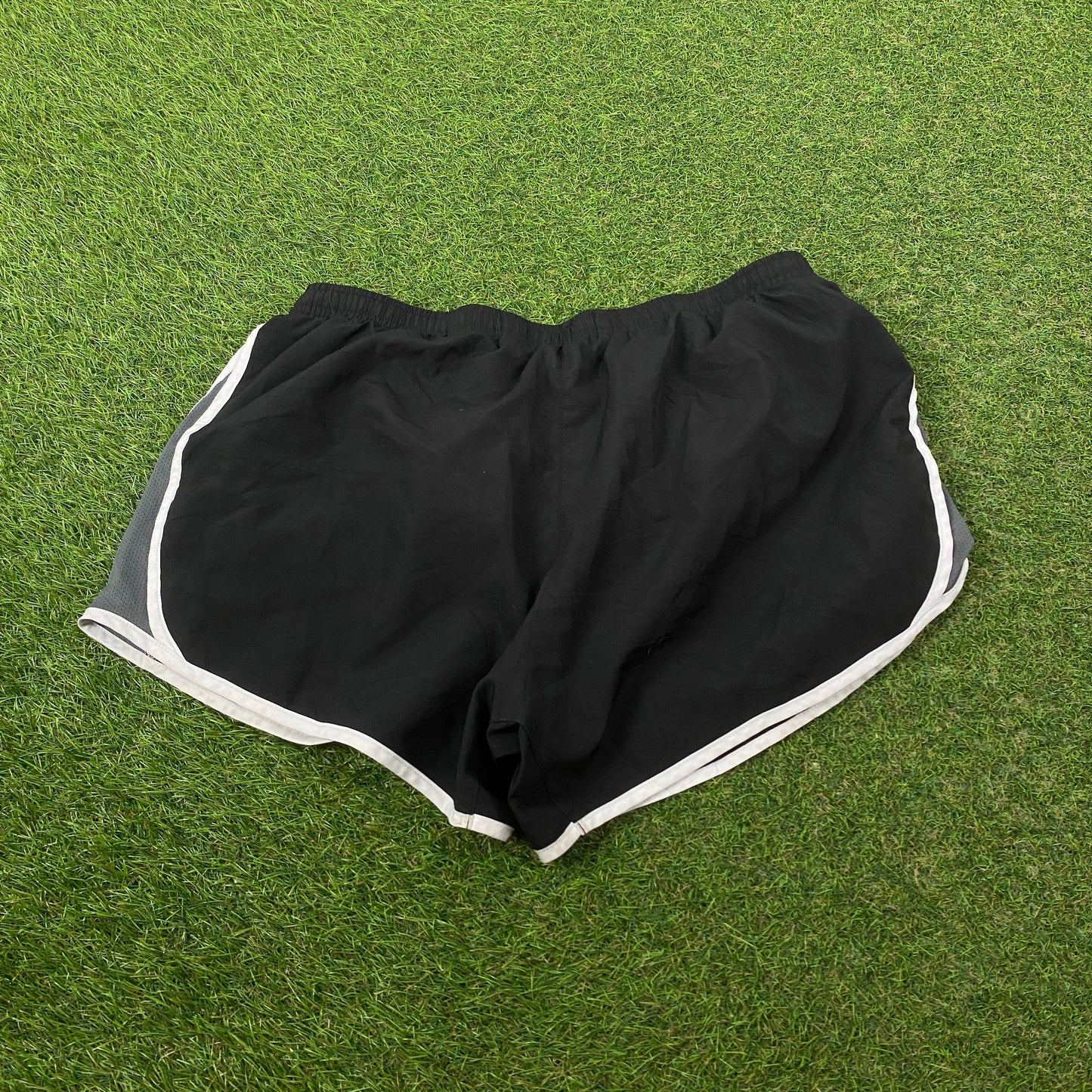 00s Nike Running Shorts Black Large