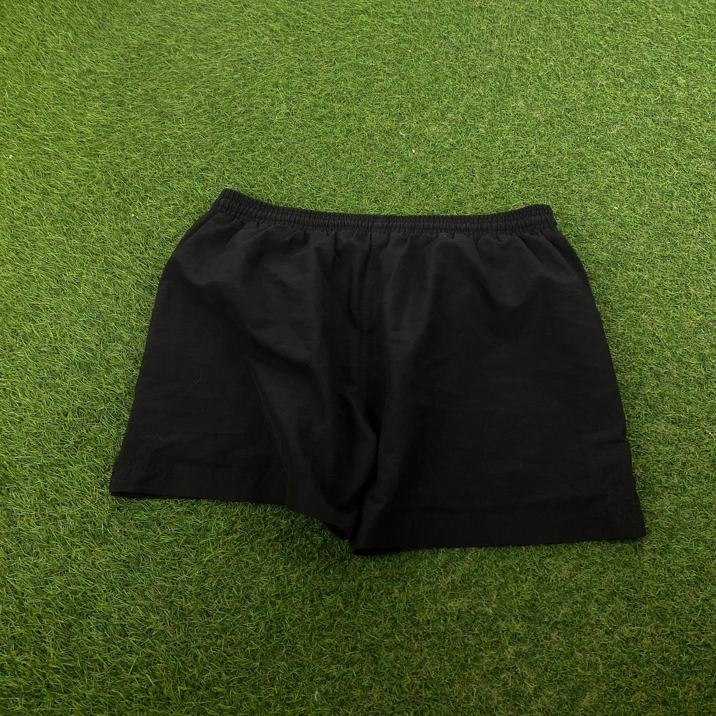 90s Adidas Trefoil Shorts Black XS