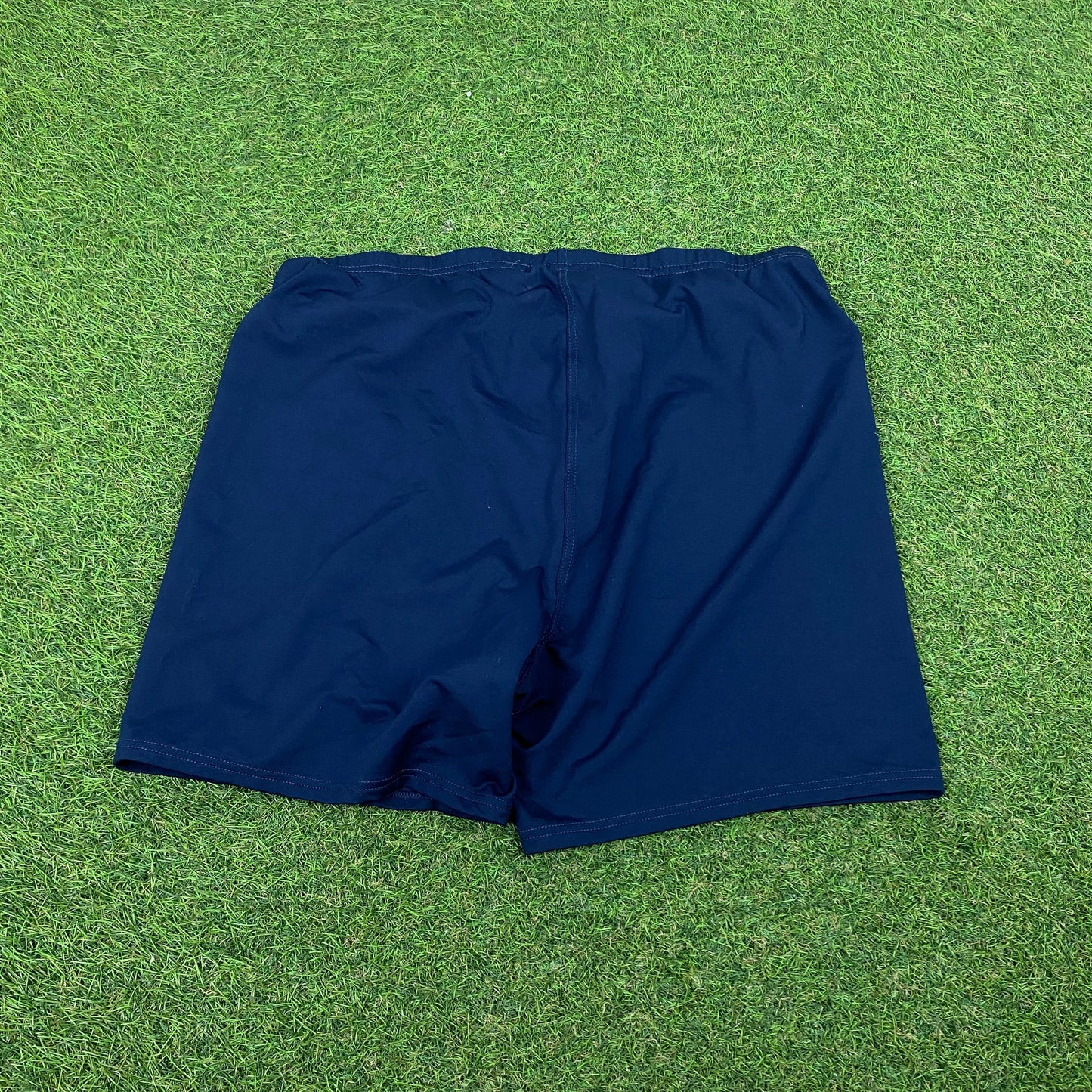 90s Nike Nylon Shorts Blue XL
