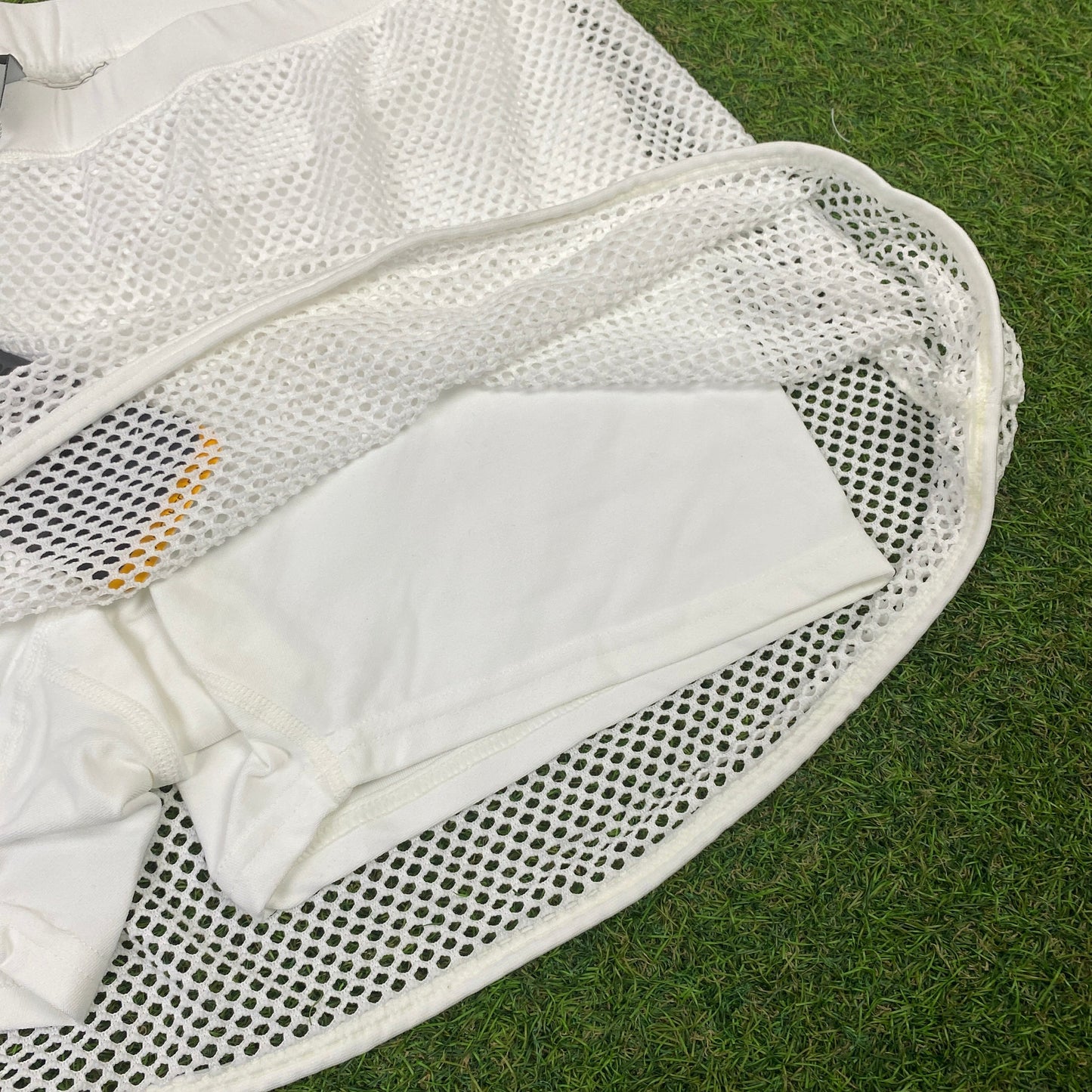 00s Nike Mesh Tennis Skirt Skort White Medium