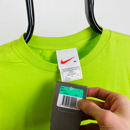 90s Nike T-Shirt Lime Green Small