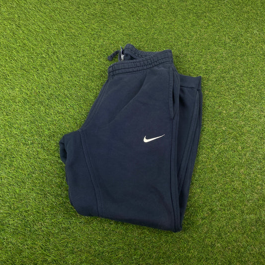 00s Nike Cotton Joggers Blue Small
