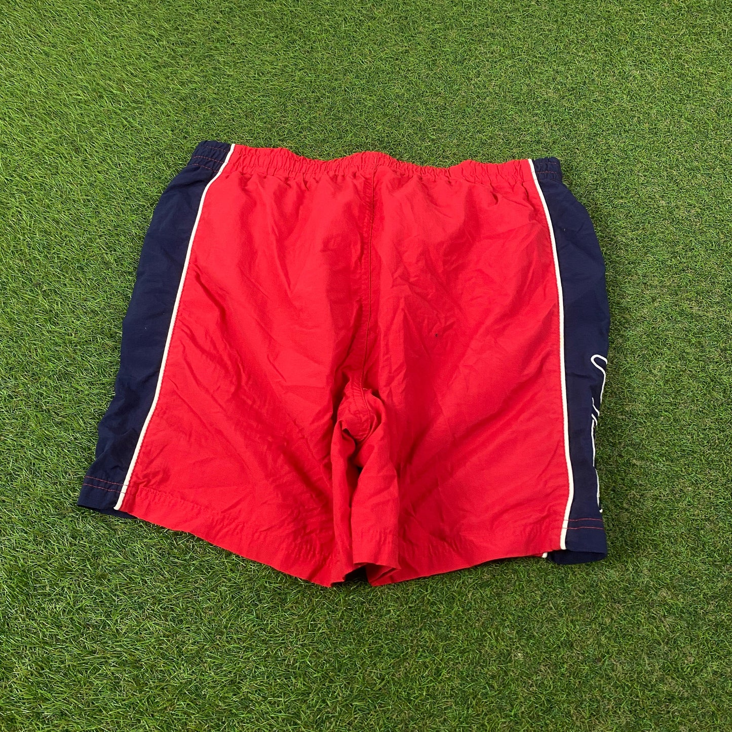 Retro Fila Shorts Red Medium
