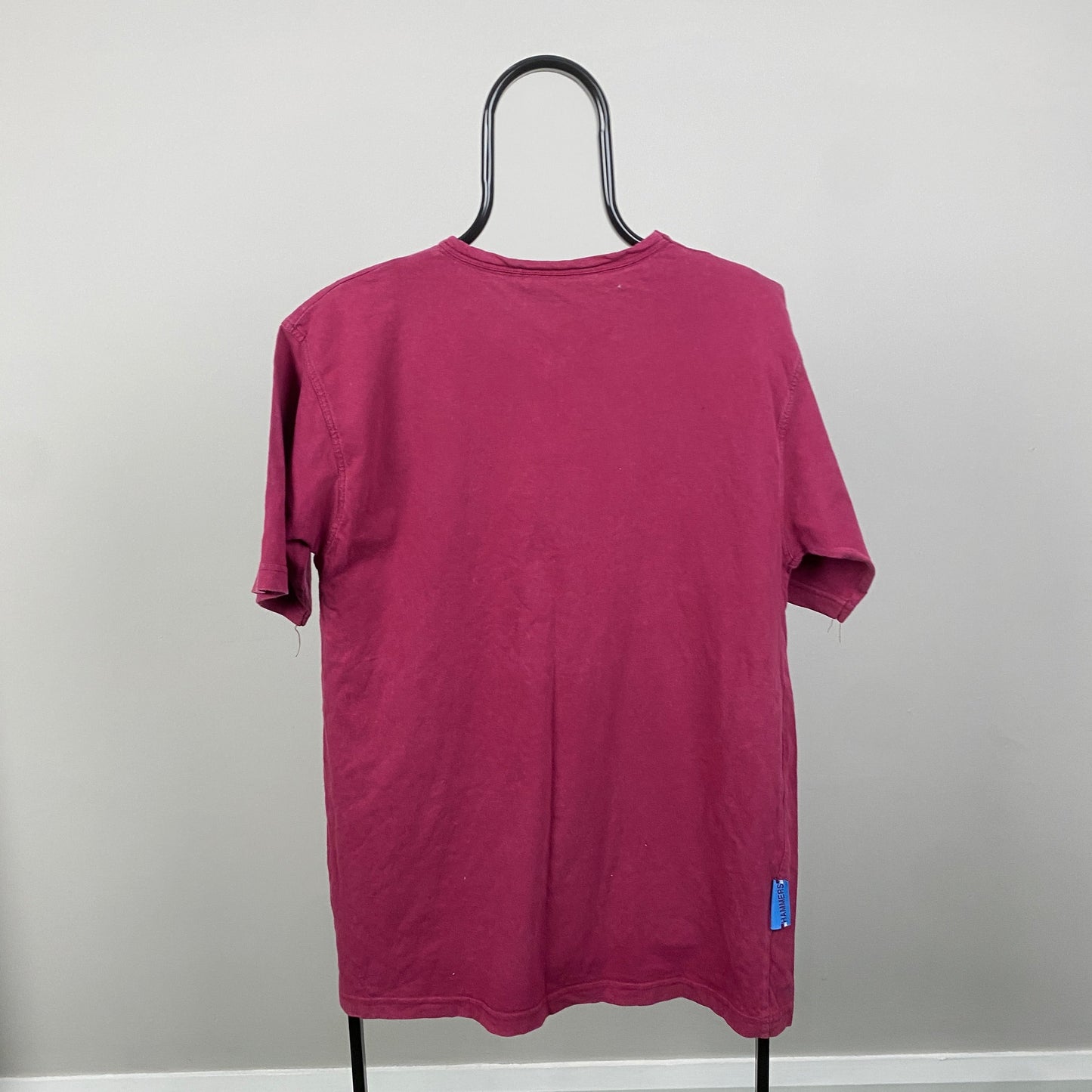 00s Fila West Ham T-Shirt Red Medium