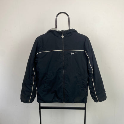 00s Nike Reversible Piping Jacket Black Small
