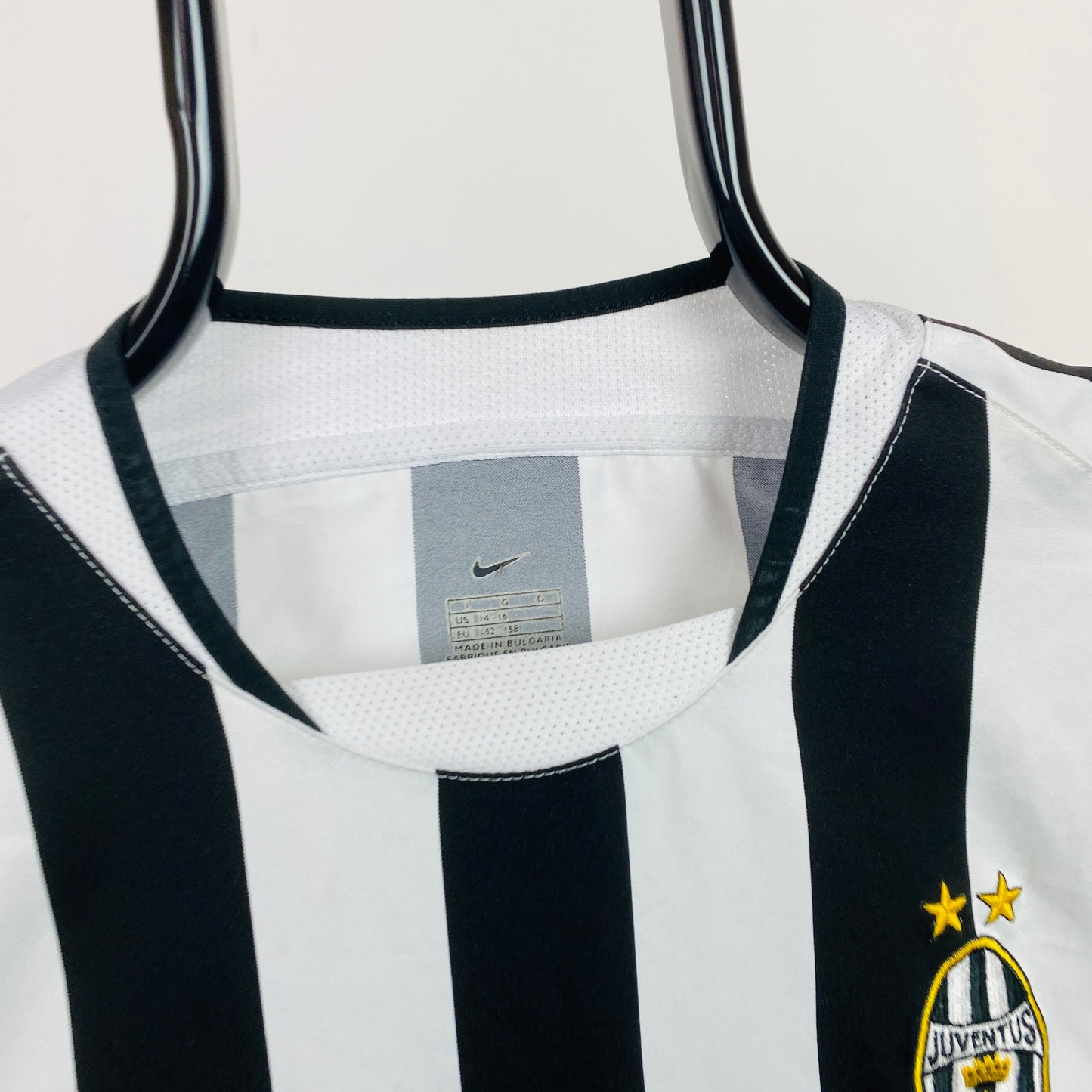 00s Nike Juventus Football Shirt T-Shirt Black XS