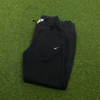 00s Nike Cotton Joggers Black Small