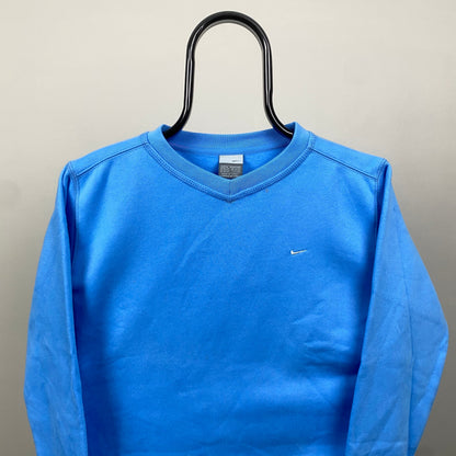 00s Nike Sweatshirt Blue Womens Medium