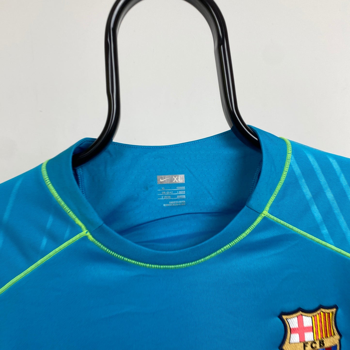 00s Nike Barcelona Sweatshirt Blue XL