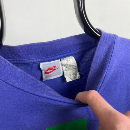 90s Nike Challenge Court T-Shirt Purple Medium