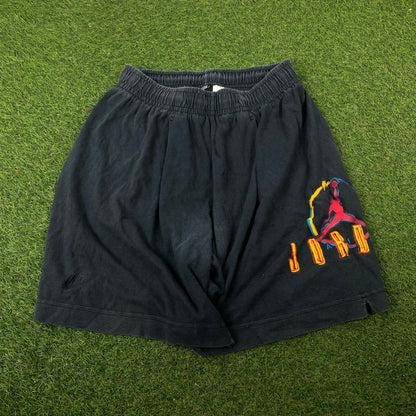 90s Nike Air Jordan Cotton Shorts Black XL