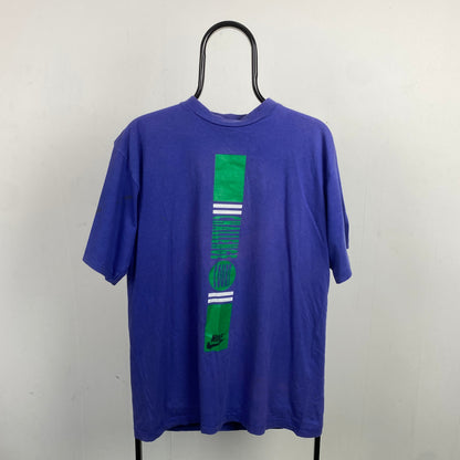 90s Nike Challenge Court T-Shirt Purple Medium