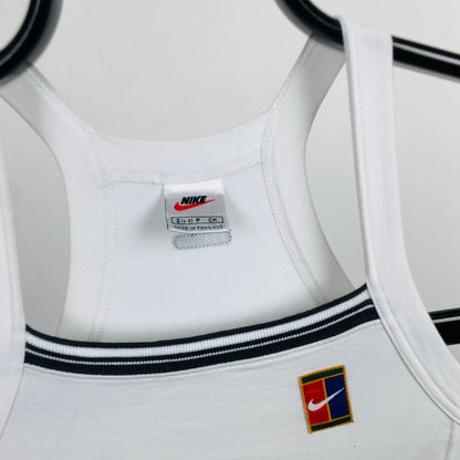 90s Nike Challenge Court Sports T-Shirt White Small