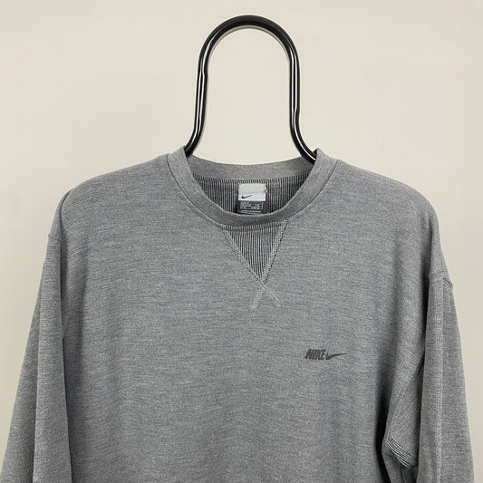 00s Nike Sweatshirt Grey Medium
