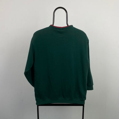 Retro Gardening Sweatshirt Green Small
