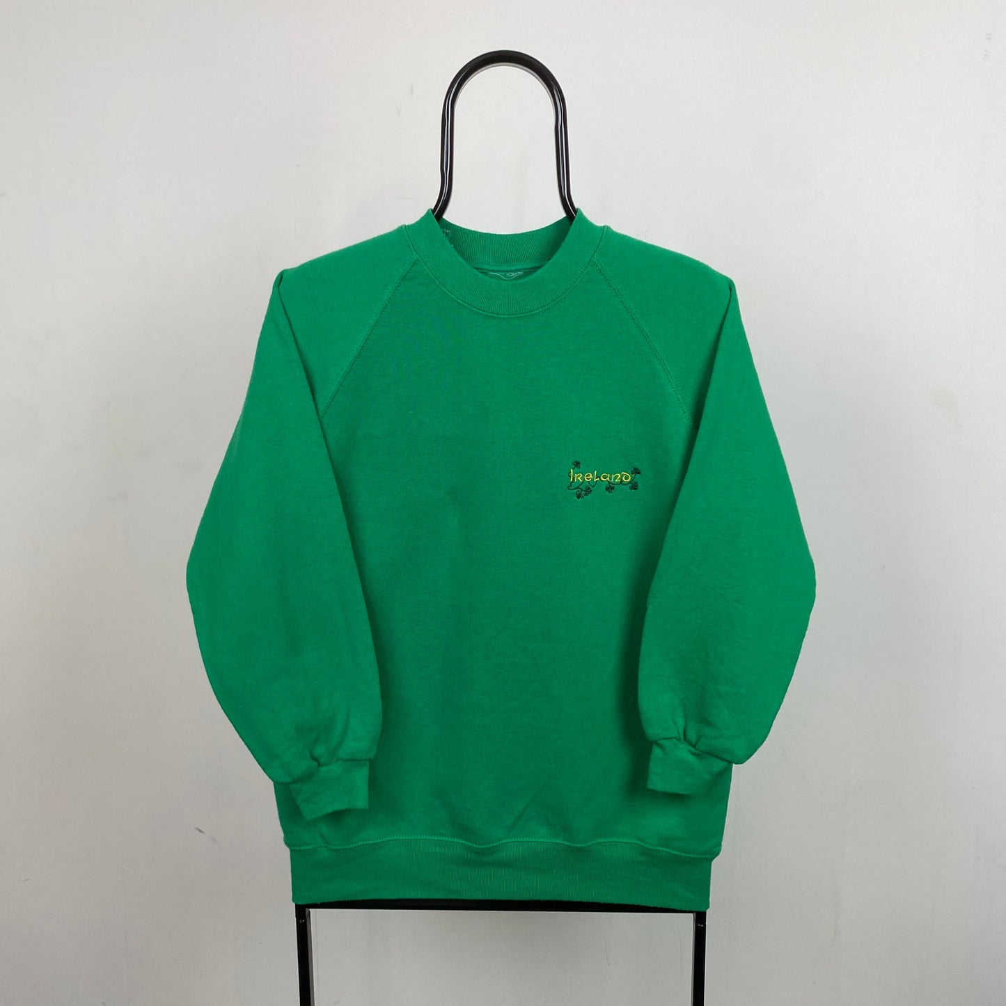 Retro Ireland Sweatshirt Green Small