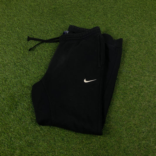 00s Nike Cotton Joggers Black Medium