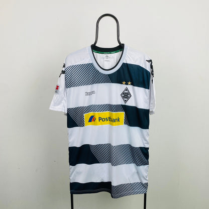 00s Adidas Borussia Munchengladbach Football Shirt T-Shirt White XXL
