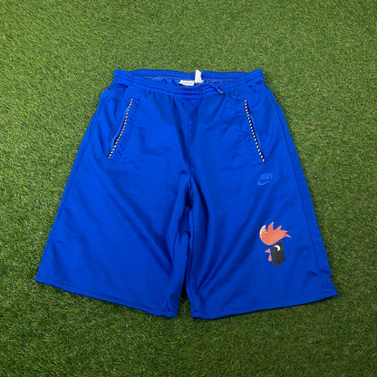 90s Nike Basketball Shorts Blue Small