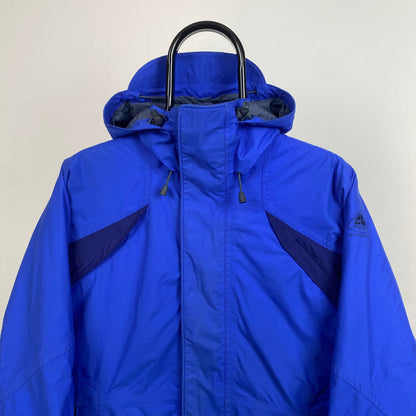 00s Nike ACG Wateproof Jacket Blue Small