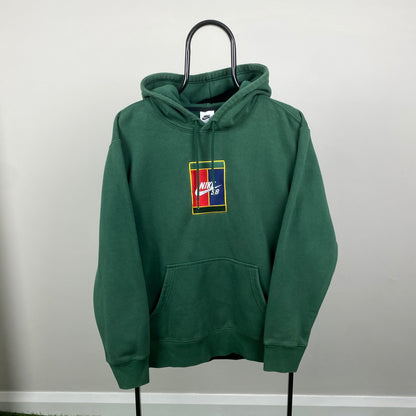 00s Nike Court SB Hoodie Green Small