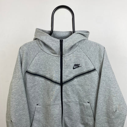 00s Nike Tech Fleece Hoodie Grey Small