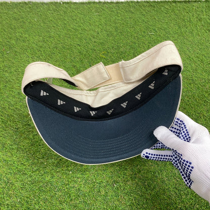 90s Adidas Golf Visor Hat Brown