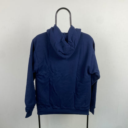 90s Nike Hoodie Blue XS
