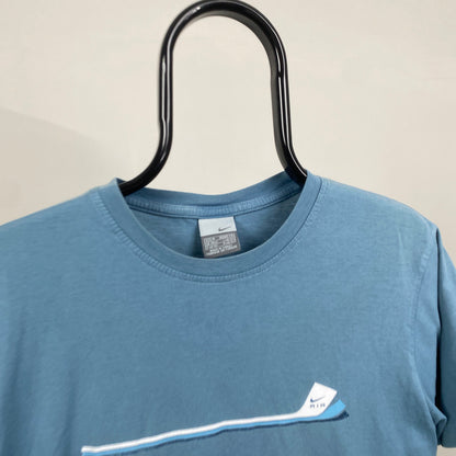 00s Nike Air T-Shirt Blue Medium