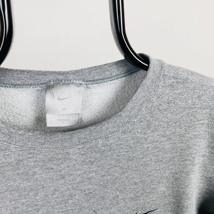 00s Nike Sweatshirt Grey Medium