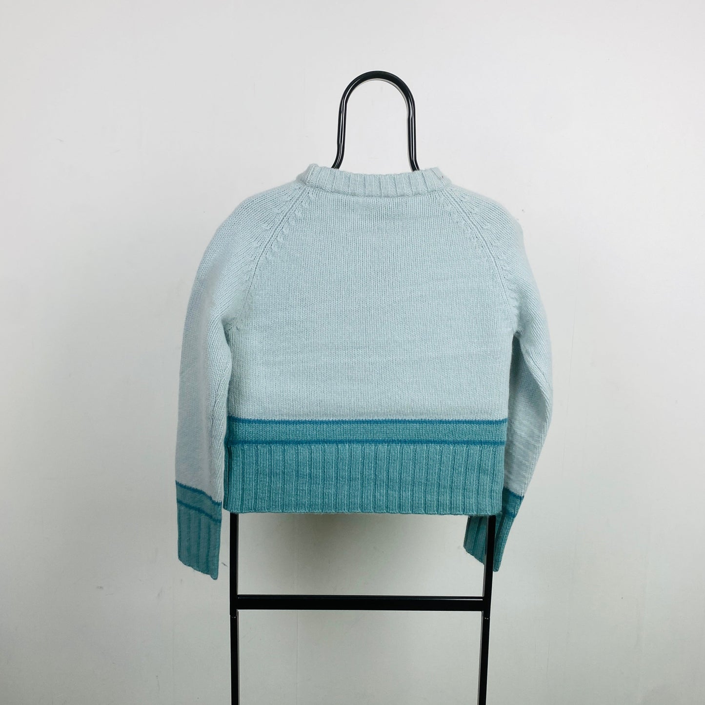 00s Nike ACG Wool Sweatshirt Blue Small