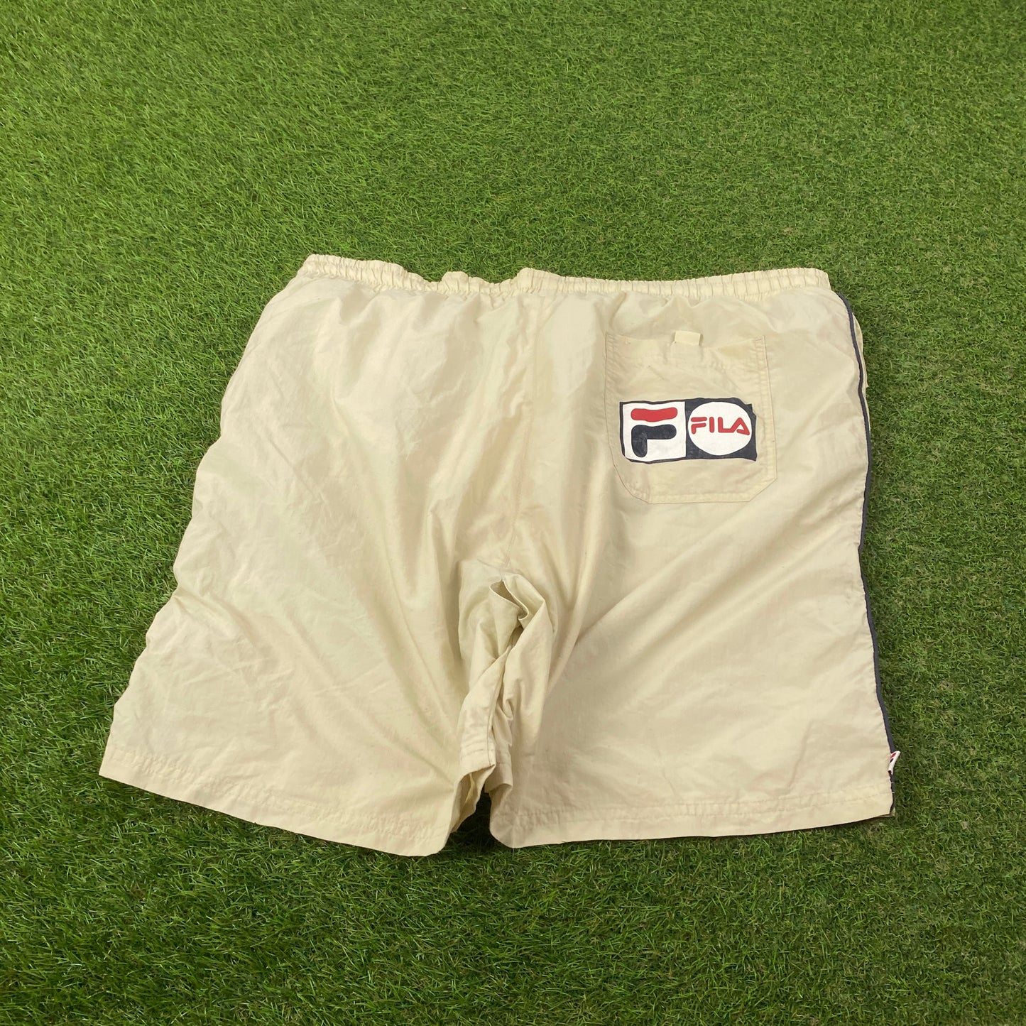 Retro Fila Shorts Brown XL