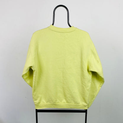 90s Nike Sweatshirt Yellow Small