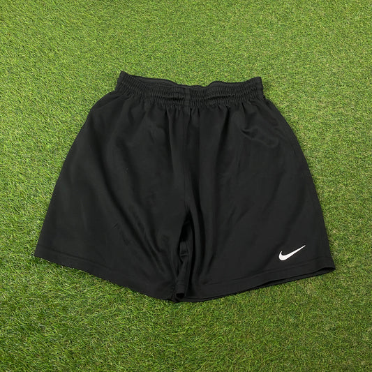 00s Nike Football Shorts Black Medium