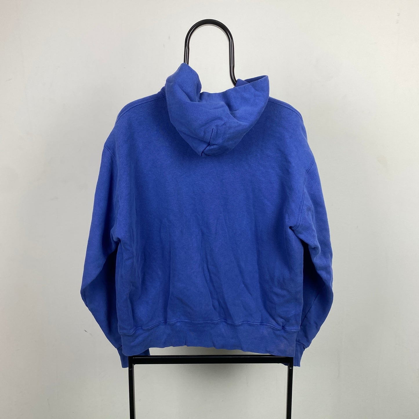 Retro Champion Reverse Weave Hoodie Blue XL