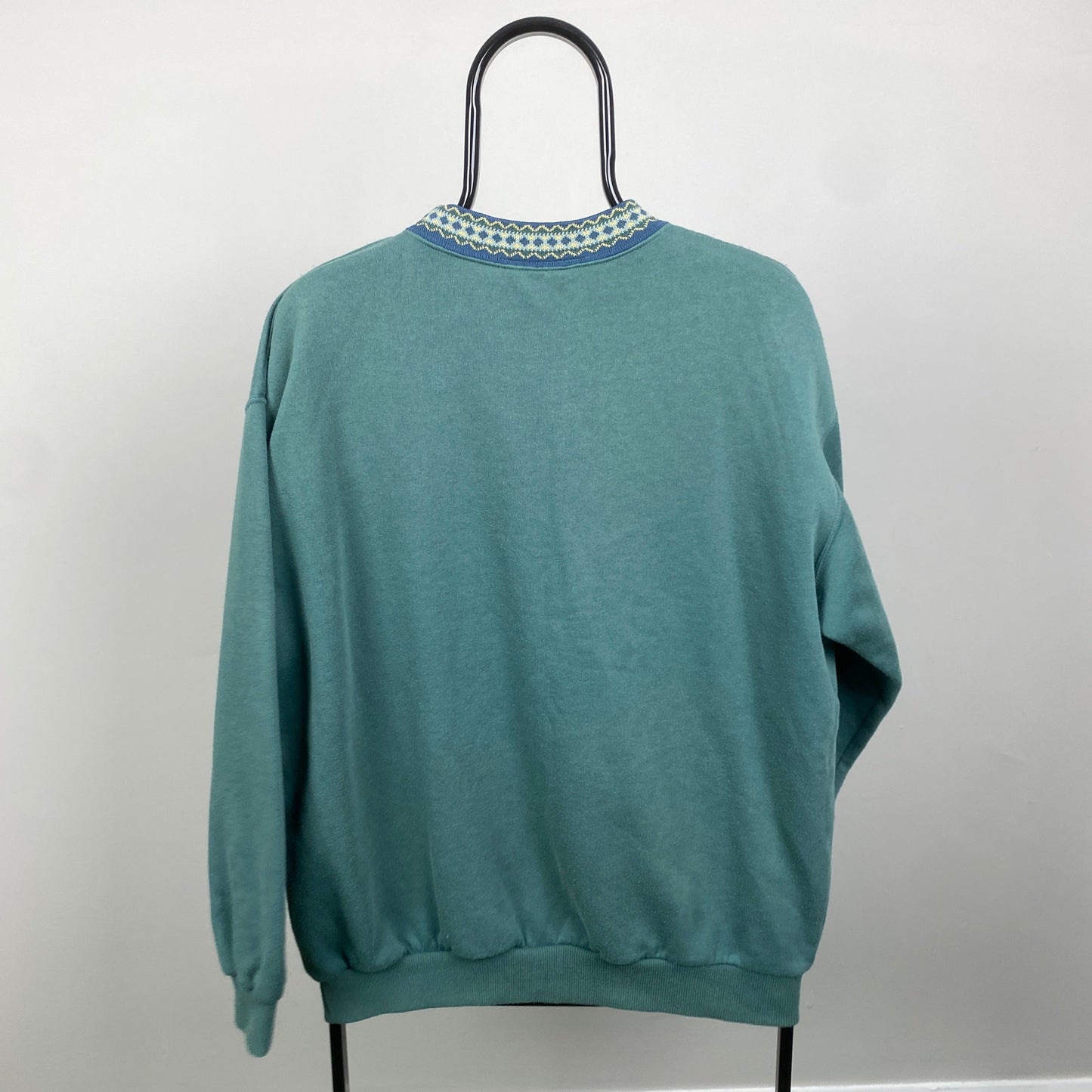 90s Portland Bay Sweatshirt Green Large