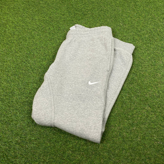 00s Nike Cotton Joggers Grey Small