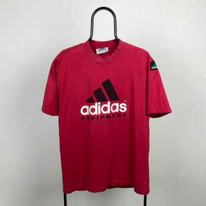 90s Adidas Equipment T-Shirt Red Large