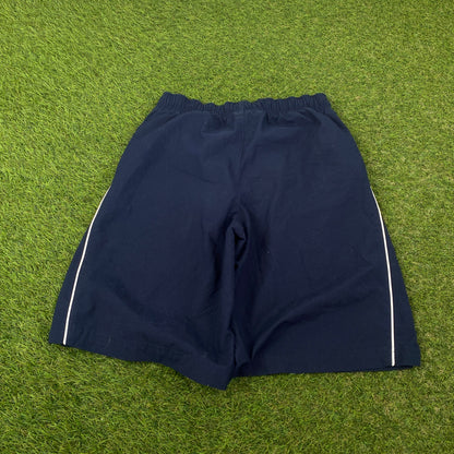 00s Nike Piping Shorts Blue Small