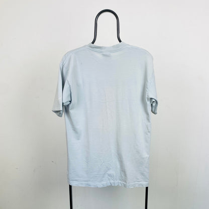 90s Nike Challenge Court T-Shirt Pale Blue Medium