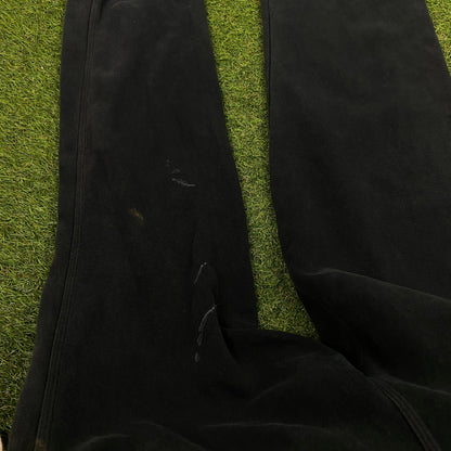 00s Nike Cotton Joggers Black Small