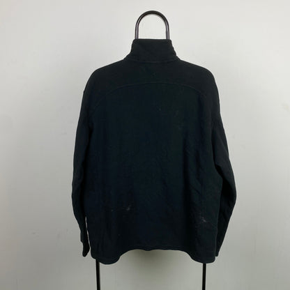 Retro The North Face Fleece Sweatshirt Black XL