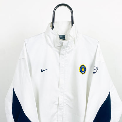 00s Nike Inter Milan Windbreaker Jacket White XL