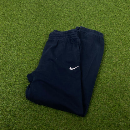 00s Nike Cotton Joggers Blue Small