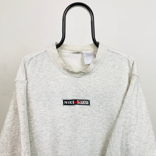 90s Nike Sweatshirt Grey Large