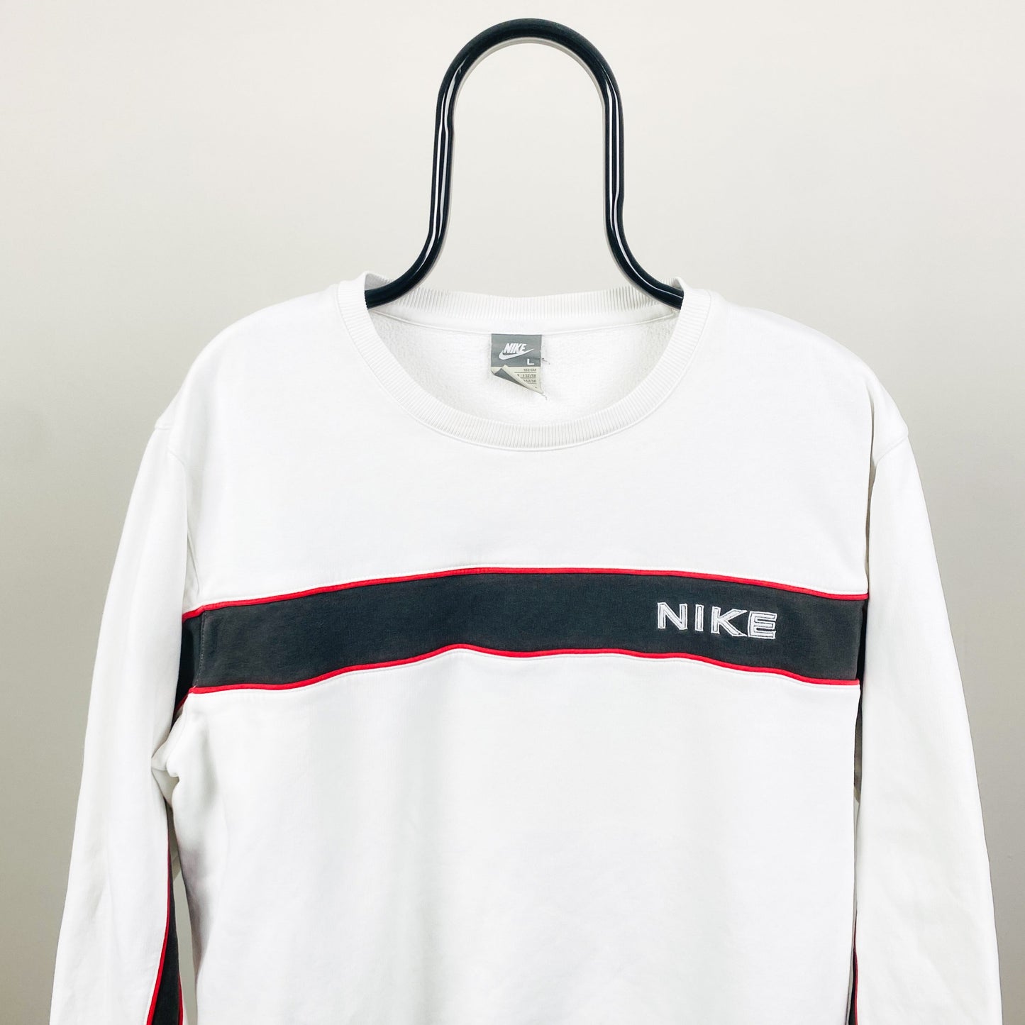 00s Nike Sweatshirt White Large