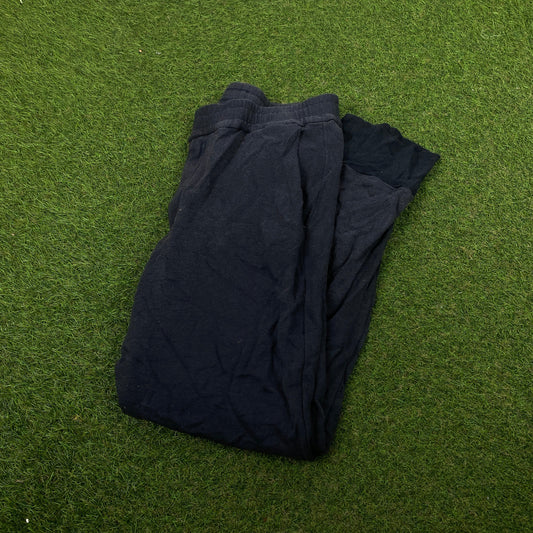 Retro Cotton Joggers Blue Medium