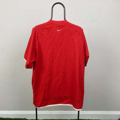 00s Nike Shox T-Shirt Red XL