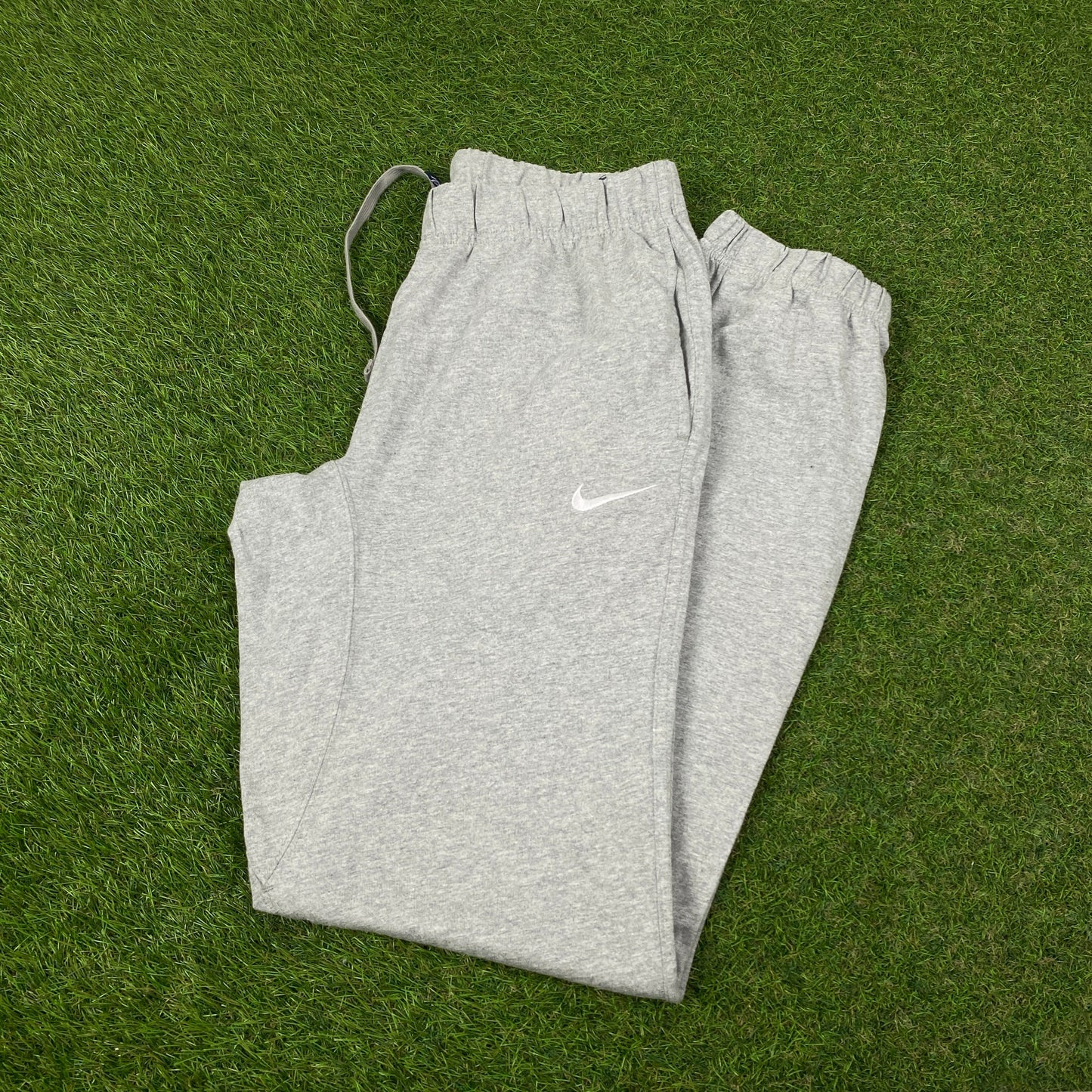 00s Nike Cotton Joggers Grey Small